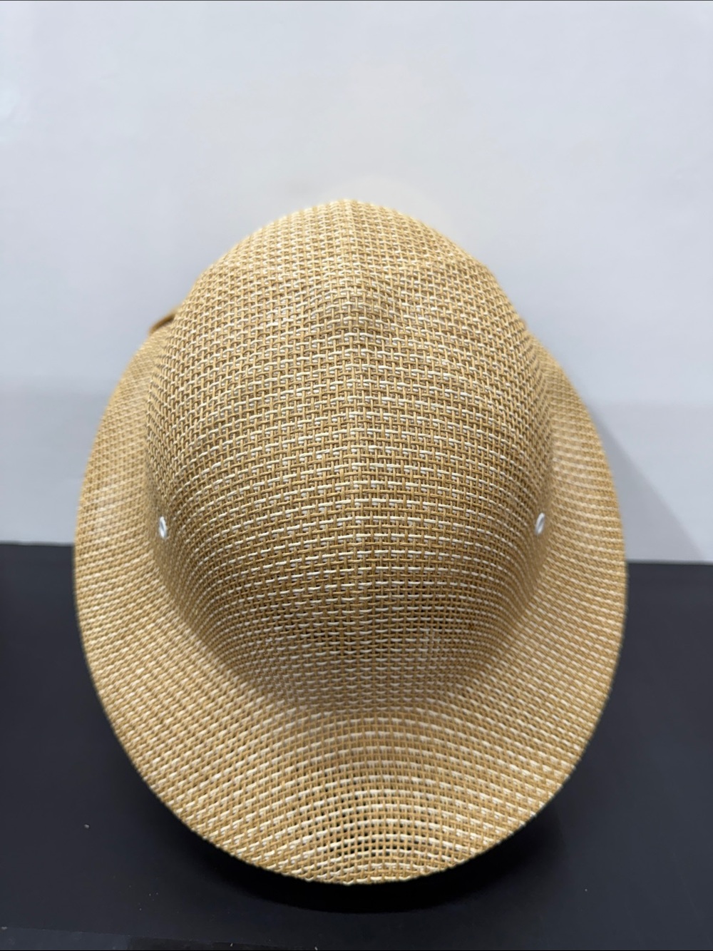 Vintage Magill USA Woven Straw Sun Hat - Natural - Picture 3 of 7
